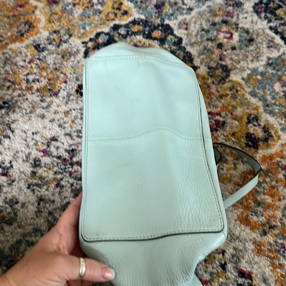 Trina Turk baby blue pebbles leather purse - Picture 5 of 5